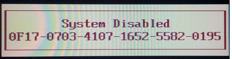 Fujitsu bios master password